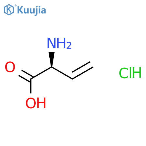 (S)-2-Aminobut-3-enoic acid hydrochloride structure