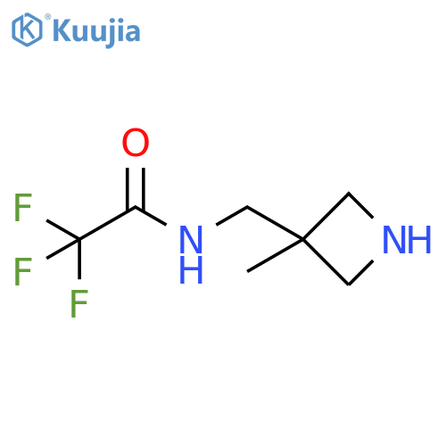 2,2,2-TRIFLUORO-N-[(3-METHYL-3-AZETIDINYL)METHYL]-ACETAMIDE structure