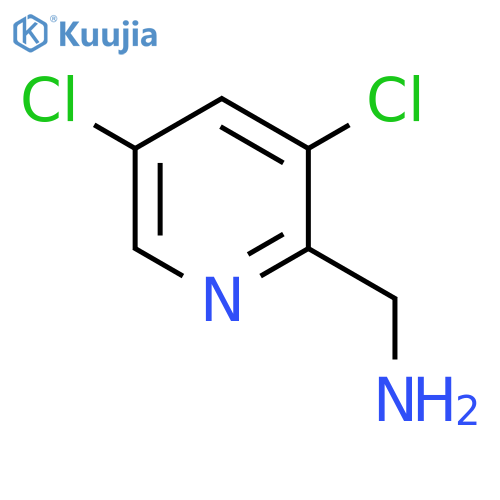 (3,5-dichloropyridin-2-yl)methanamine structure