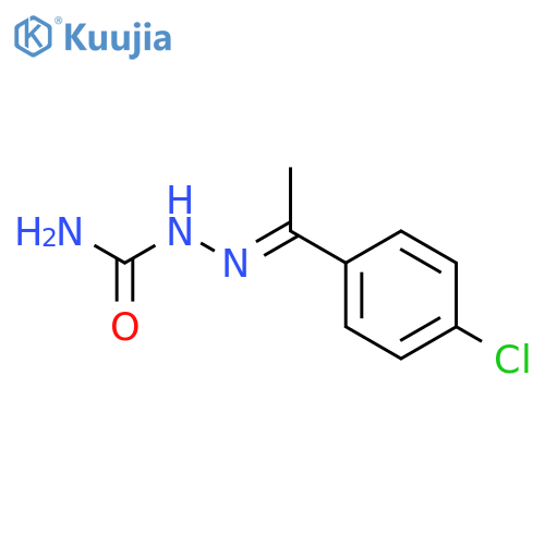 4'-Chloroacetophenone semicarbazone structure