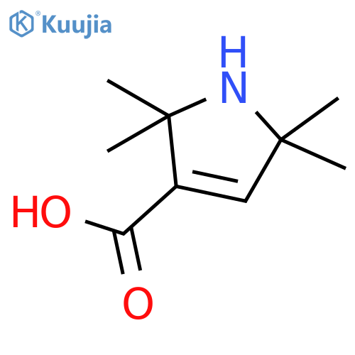 2,2,5,5-Tetramethyl-2,5-dihydro-1H-pyrrolo-3-acetic Acid structure