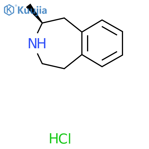 (2S)-2-methyl-2,3,4,5-tetrahydro-1H-3-benzazepine structure