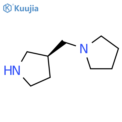 Pyrrolidine,1-[(3S)-3-pyrrolidinylmethyl]- (9CI) structure