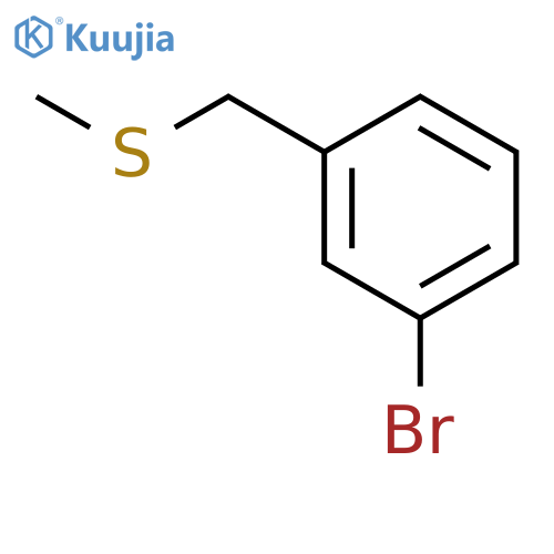 1-Bromo-3-(methylsulfanyl)methylbenzene structure
