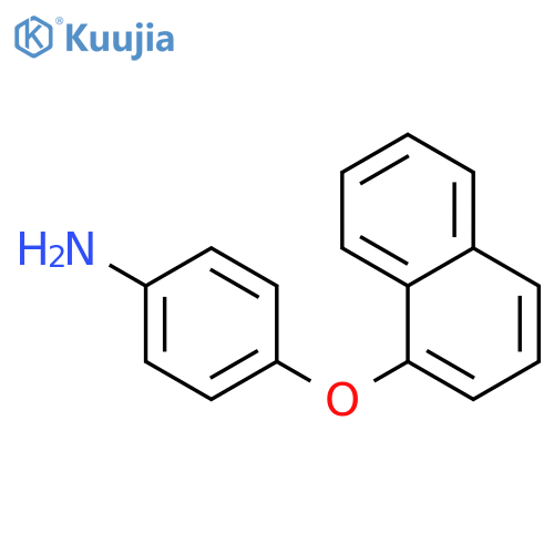 4-(Naphthalen-1-yloxy)aniline structure