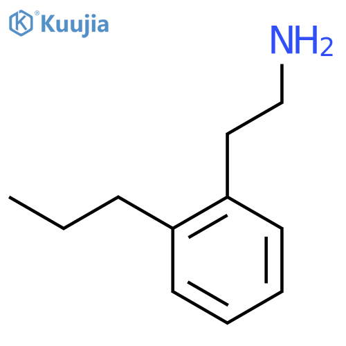 2-(2-Propylphenyl)ethan-1-amine structure