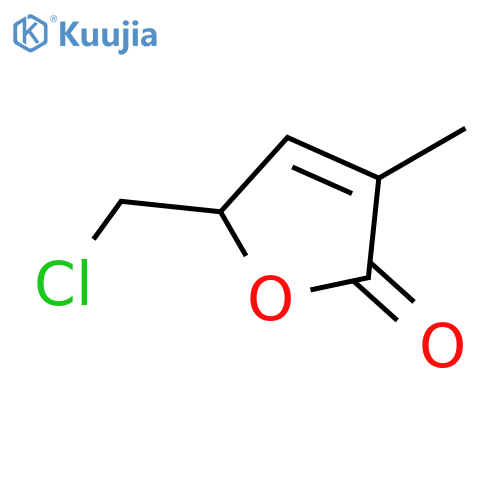 5-(chloromethyl)-3-methyl-2(5H)-Furanone structure