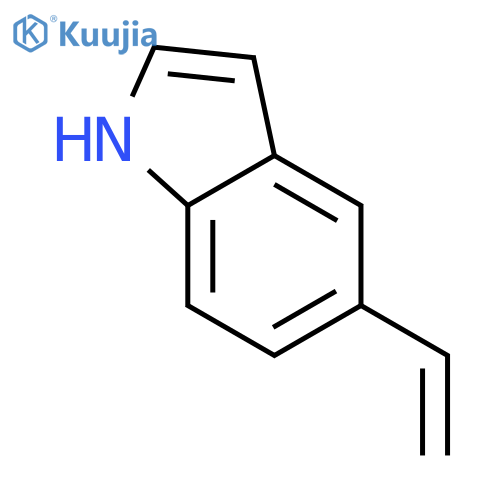 1H-Indole, 5-ethenyl- structure