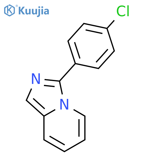3-(4-chlorophenyl)imidazo1,5-apyridine structure