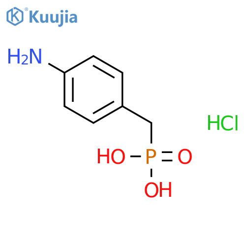 (4-Aminobenzyl)phosphonic Acid Hydrochloride structure