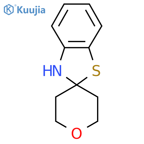 3H-Spiro1,3-benzothiazole-2,4'-oxane structure