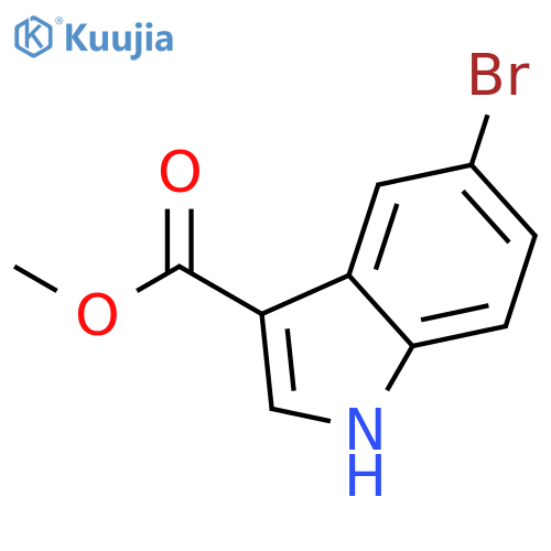Methyl 5-bromo-1H-indole-3-carboxylate structure