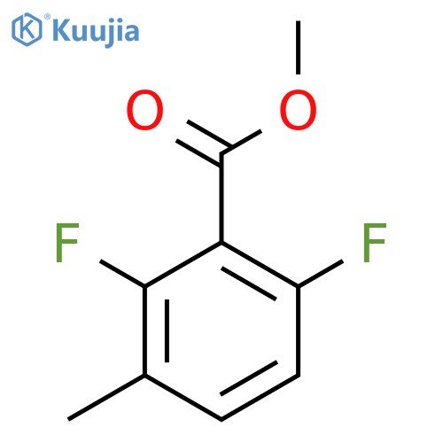 Methyl 2,6-difluoro-3-methylbenzoate structure