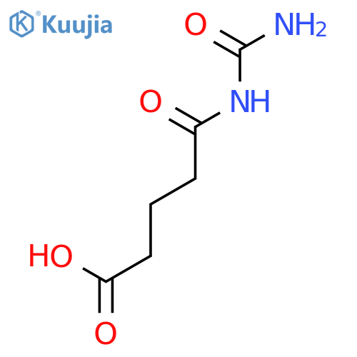 Pentanoic acid, 5-[(aminocarbonyl)amino]-5-oxo- structure