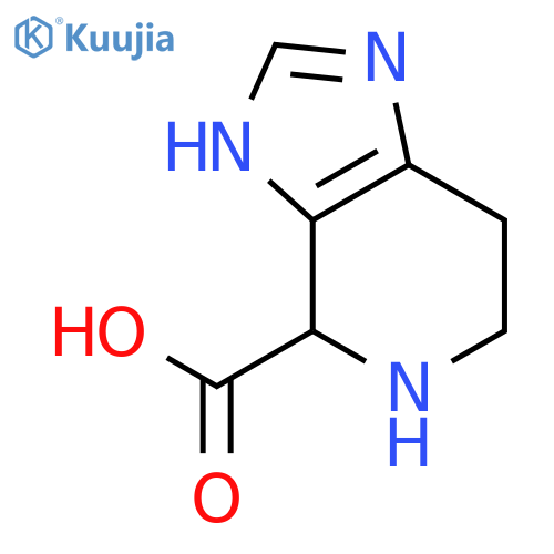 3H-Imidazo[4,5-c]pyridine-4-carboxylicacid, 4,5,6,7-tetrahydro- structure