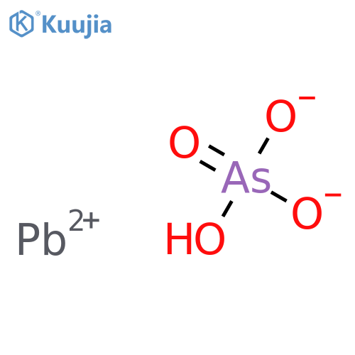 Arsenic acid (H3AsO4),lead(2+) salt (1:1) structure