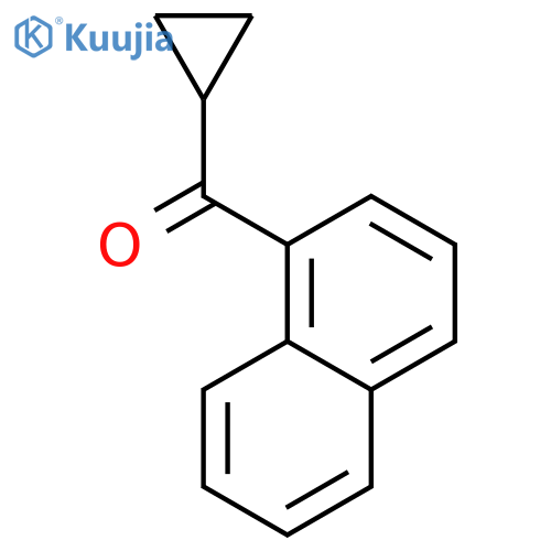 Cyclopropyl(naphthalen-1-yl)methanone structure