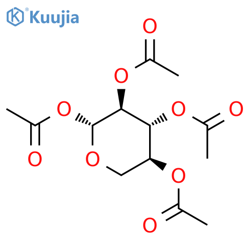 b-L-Xylopyranose, tetraacetate(9CI) structure