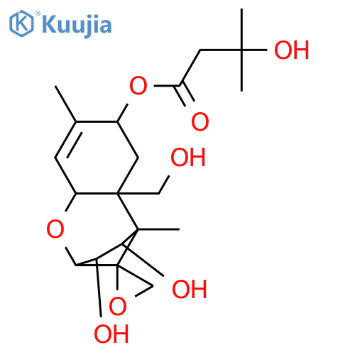 3,4,8,15-Scirpenetetrol; (3α,4β,8α)-form, 8-O-(3-Hydroxy-3-methylbutanoyl) structure