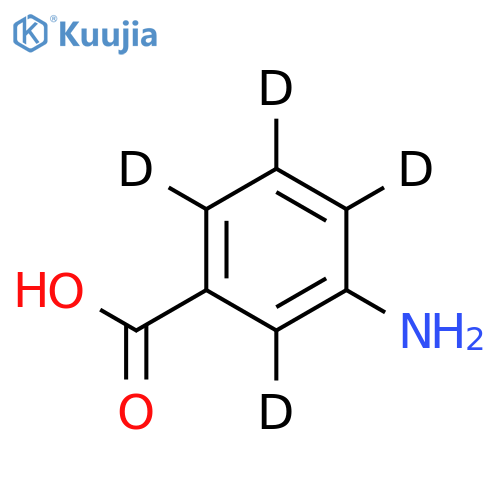 3-Aminobenzoic-d4 Acid structure