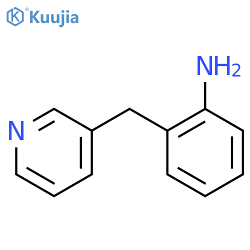 2-(pyridin-3-yl)methylaniline structure
