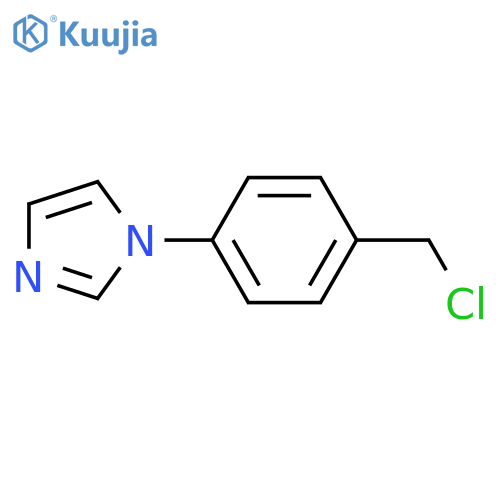 1-(4-(Chloromethyl)phenyl)-1H-imidazole structure