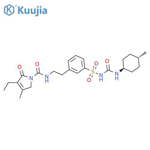 meta-Glimepiride Impurity. structure