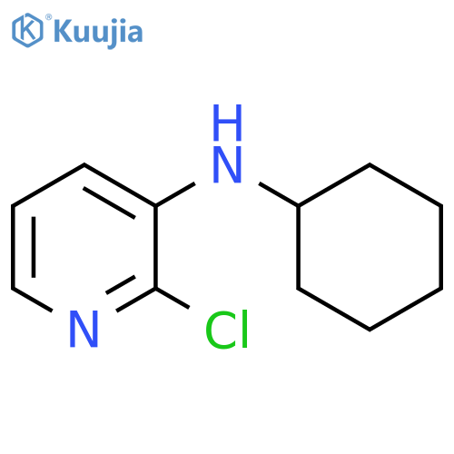 2-chloro-N-cyclohexylpyridin-3-amine structure
