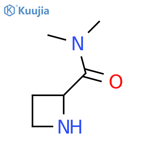 N,N-Dimethylazetidine-2-carboxamide structure