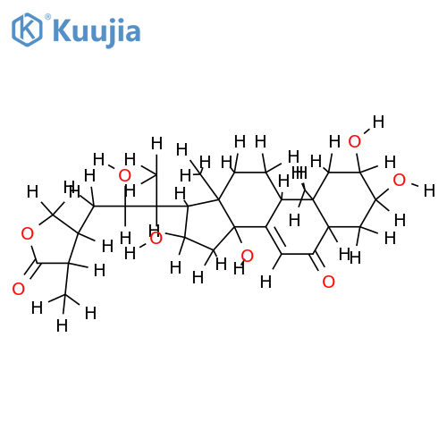 29-norcyasterone structure