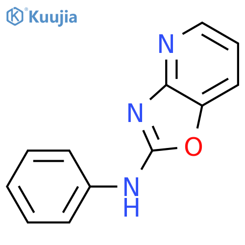 OXAZOLO[4,5-B]PYRIDIN-2-YL-PHENYLAMINE structure