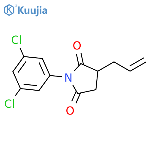 2,5-Pyrrolidinedione, 1-(3,5-dichlorophenyl)-3-(2-propen-1-yl)- structure