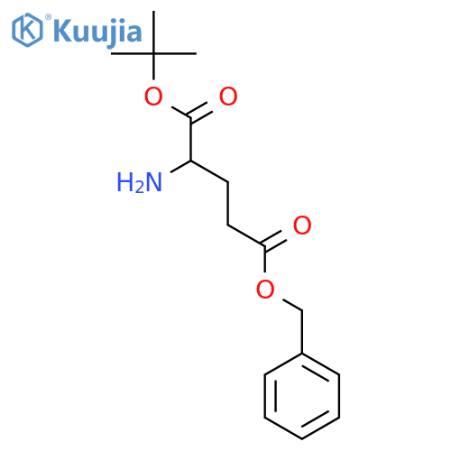 L-Glutamic acid, 1-(1,1-dimethylethyl) 5-(phenylmethyl) ester structure