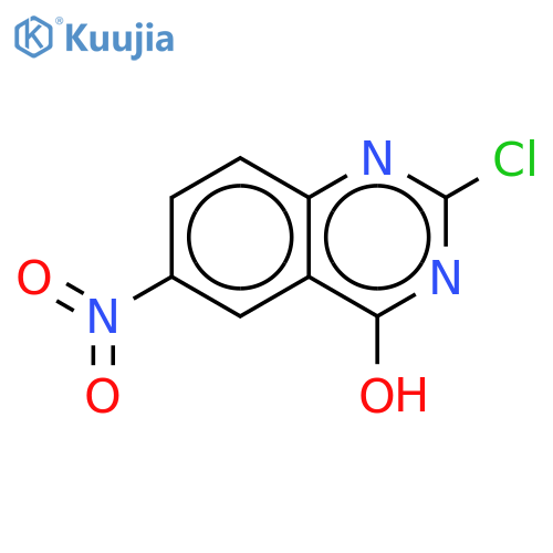 2-chloro-6-nitro-3,4-dihydroquinazolin-4-one structure