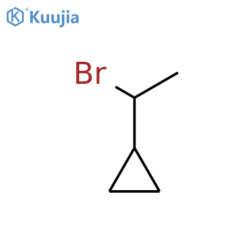 Cyclopropane, (1-bromoethyl)- structure
