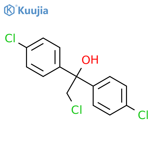Benzenemethanol, 4-chloro-a-(chloromethyl)-a-(4-chlorophenyl)- structure