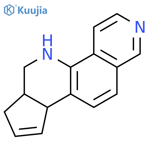 5H-Cyclopenta[c][1,8]phenanthroline, 6,6a,7,9a-tetrahydro- structure