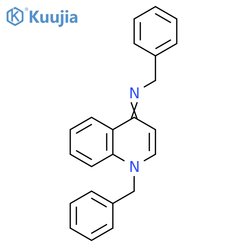 benzyl-[1-benzyl-1H-quinolin-4-ylidene]amine structure