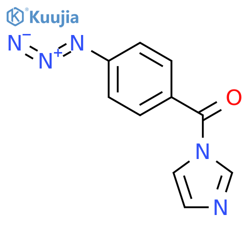 1H-IMIDAZOLE, 1-(4-AZIDOBENZOYL)- structure