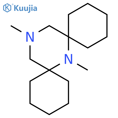 7,15-Diazadispiro[5.1.5.3]hexadecane, 7,15-dimethyl- structure