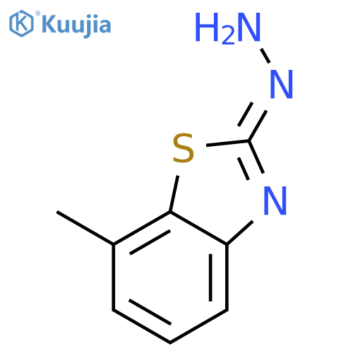 Benzothiazole,2-hydrazinyl-7-methyl- structure