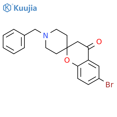 1'-Benzyl-6-bromospiro[chroman-2,4'-piperidin]-4-one structure