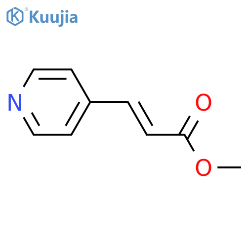 Methyl 3-(pyridin-4-yl)acrylate structure