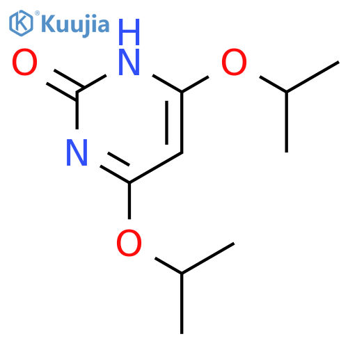 2(1H)-Pyrimidinone, 4,6-bis(1-methylethoxy)- structure
