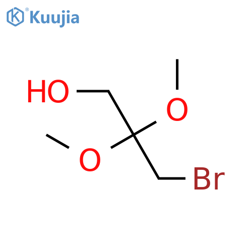 1-Propanol, 3-bromo-2,2-dimethoxy- structure