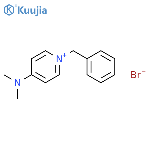 Pyridinium, 4-(dimethylamino)-1-(phenylmethyl)-, bromide structure