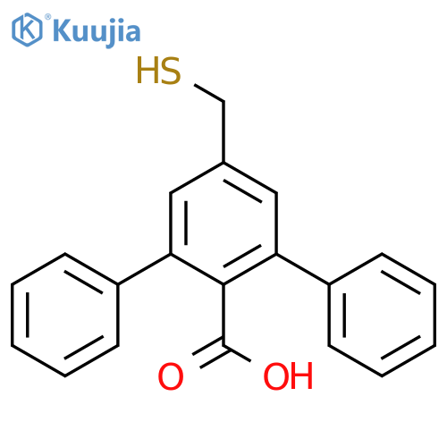 [1,1':3',1''-TERPHENYL]-2'-CARBOXYLIC ACID, 5'-(MERCAPTOMETHYL)- structure