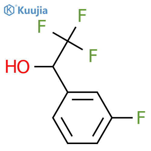 2,2,2-Trifluoro-1-(3-fluorophenyl)ethanol structure