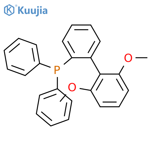 (2',6'-Dimethoxy-[1,1'-biphenyl]-2-yl)diphenylphosphine structure