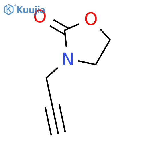 3-(prop-2-yn-1-yl)oxazolidin-2-one structure